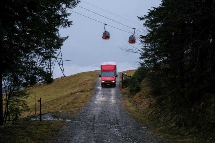 Hoch hinaus im Fahrer WK