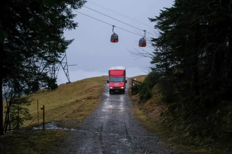 Hoch hinaus im Fahrer WK