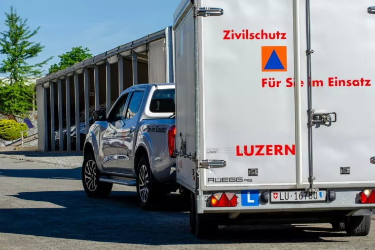 Das Fahren mit Anhänger muss gelernt sein