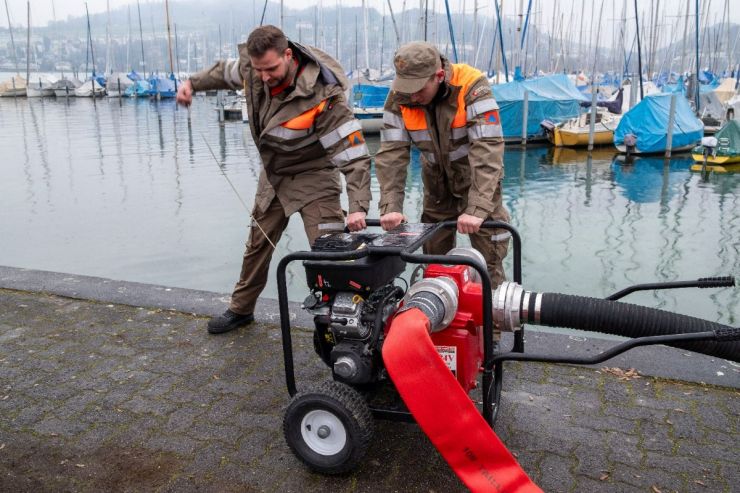 Materialwarte der ZSOpilatus im Einsatz