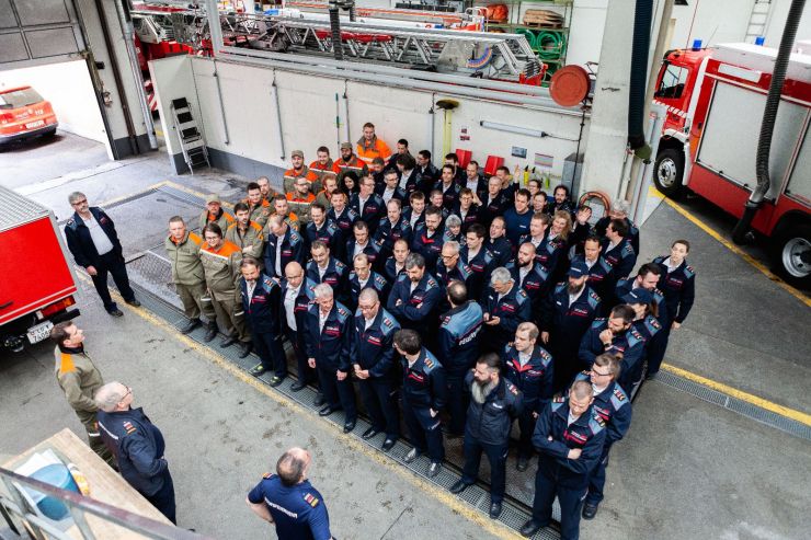 Kulturgüterschutz und Cobra mit der Feuerwehr Stadt Luzern